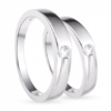 Nhẫn cặp bạc đính đá PNJSilver 00087-00088
